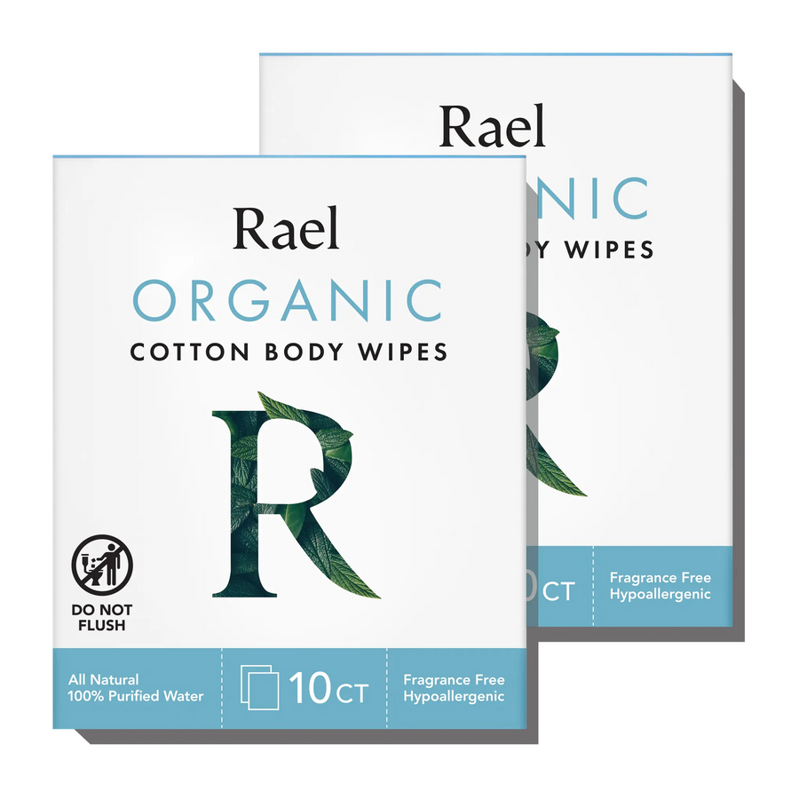 Organic Cotton Body Wipes - 2 Pack S2