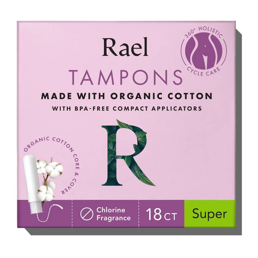 Super Compact Tampons Made With Organic Cotton O8