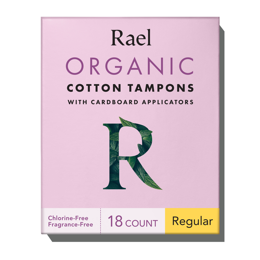 Regular Cardboard Applicator Tampons Made With Organic Cotton D2