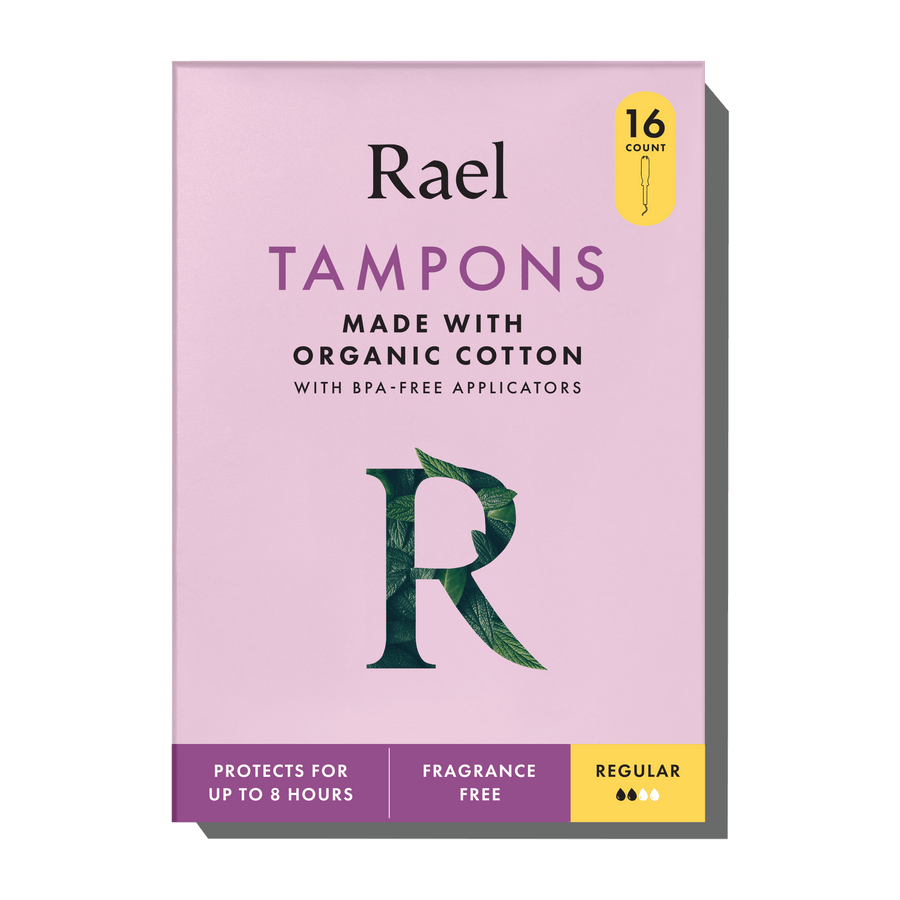 Regular Tampons Made With Organic Cotton E3